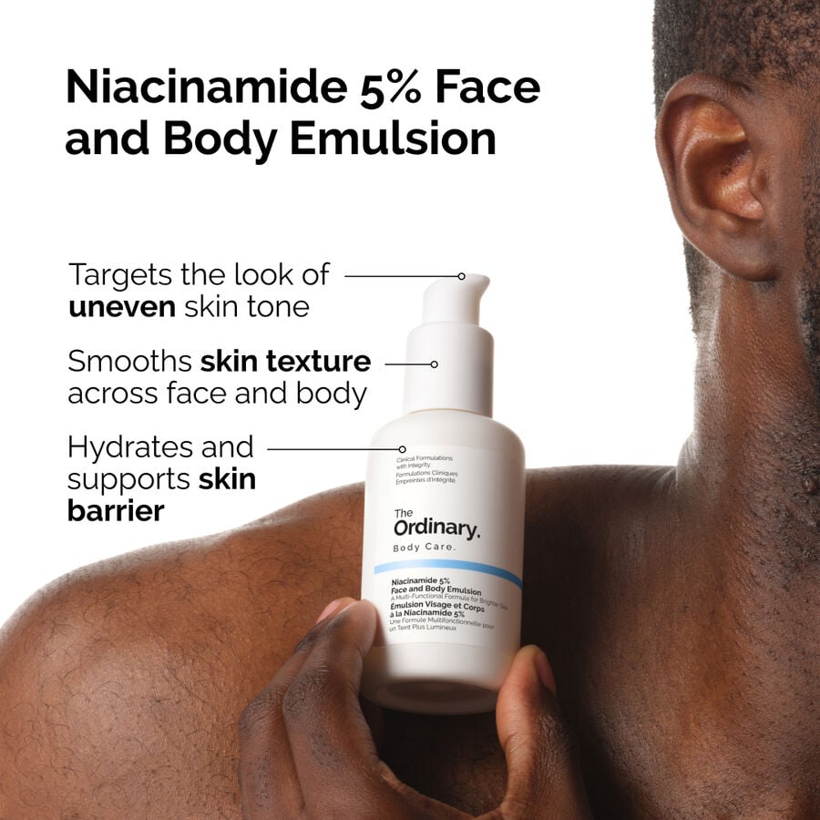Niacinamide 5% Face and Body Emulsion - US 4160